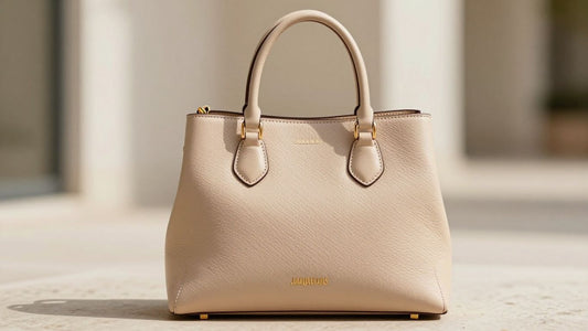 Elegant Jacquemus handbag with distinctive shape and texture.